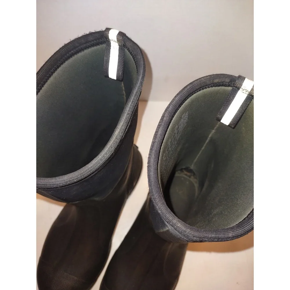 Muck Boot Company Chore Mid Work Boots Black Mens 7 Womens 8 Waterproof Rubber